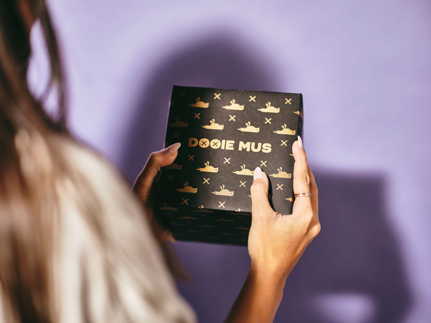 Dooie Mus luxe kadopapier